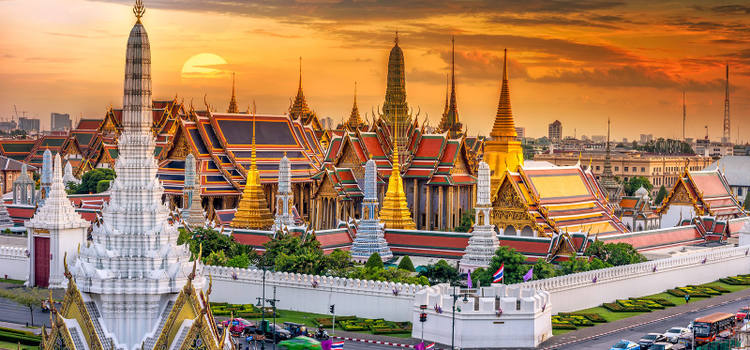 Grand Palais Royal à Bangkok
