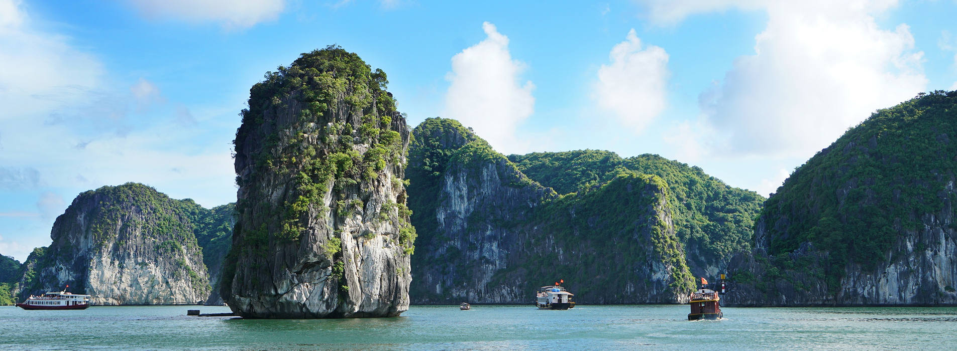 Paysages à la Baie d'Halong