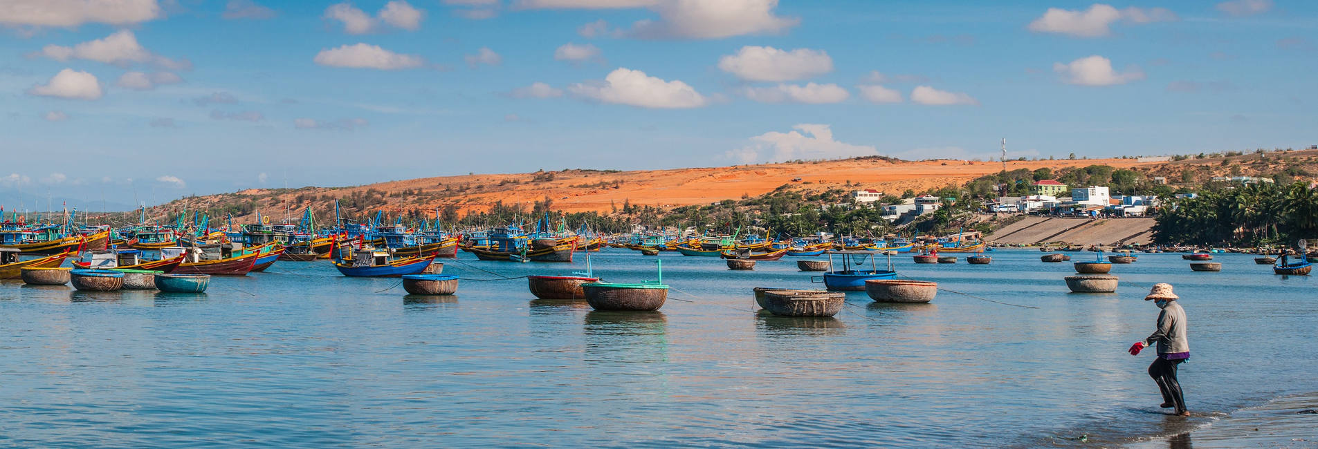 Bateaux de pêche au Vietnam