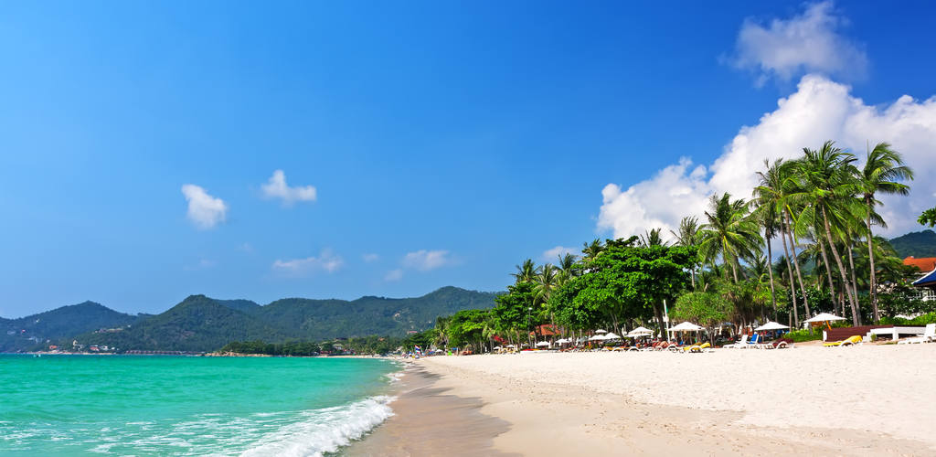 Plage à Koh Samui