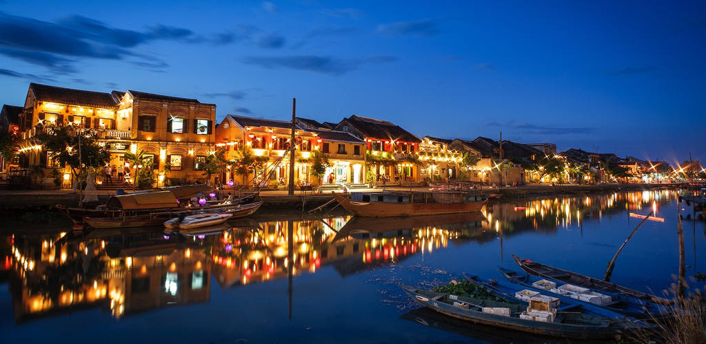 L'ancienne ville - Hoi An dans la nuite