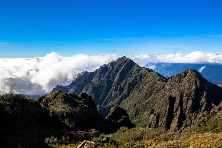 Vue sur le Pic Fansipan