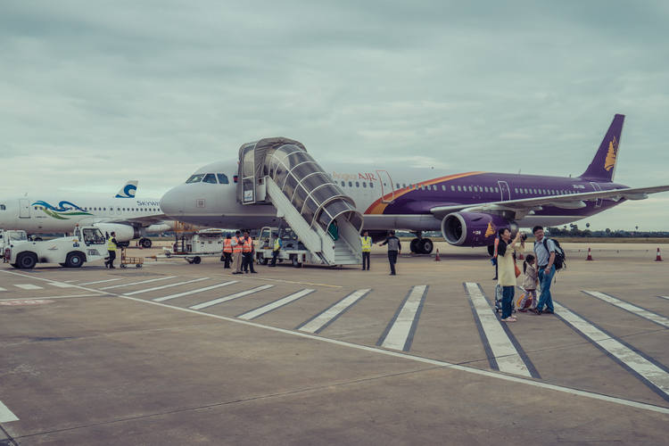 Aéroport à Siem Reap