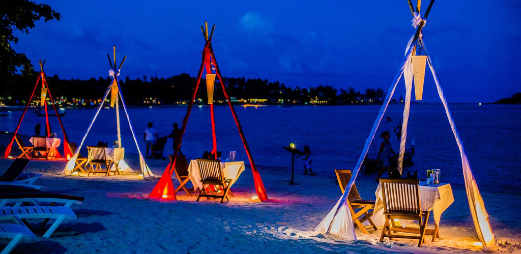 Prendre un dîner romantique à Koh Samui