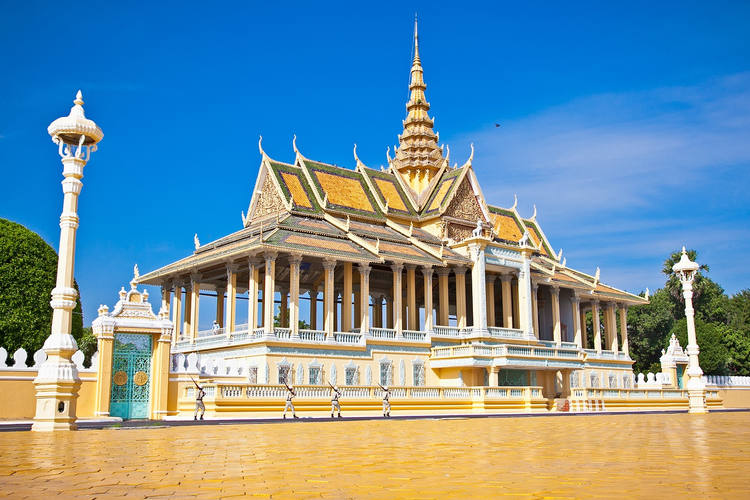 Le Palais royal à Phnom Penh