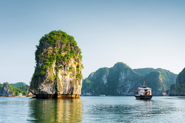 Paysages à la Baie d'Halong