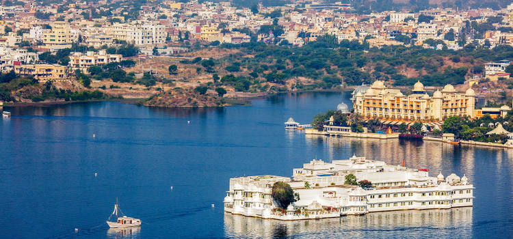 Le magnifique lac Pichola à Udaipur