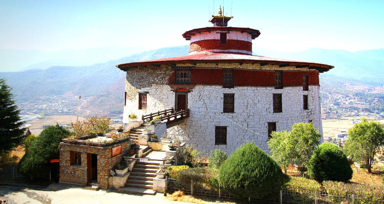 Ta Dzong et le Musée national du Bhoutan