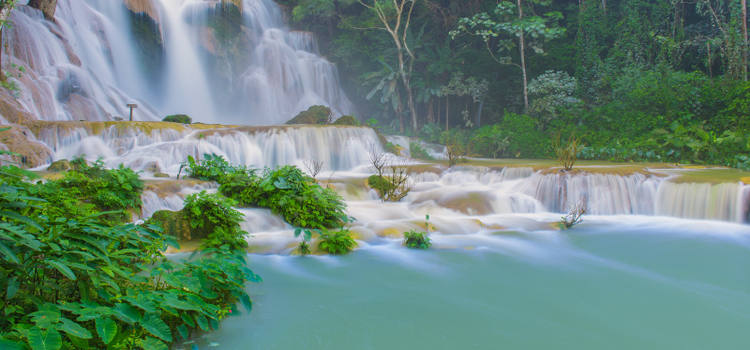 La Cascade de Kuangsi à Luang Prabang